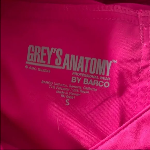 Greys anatomy pink scrub pants- NWT - Picture 3 of 4